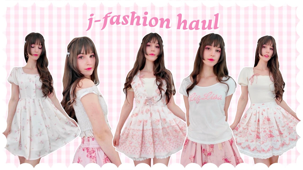 ｡⋆୨୧˚ HUGE secondhand j-fashion haul (+ try on) ! *•. Himekaji, Liz Lisa, Ank Rouge // mercari japan