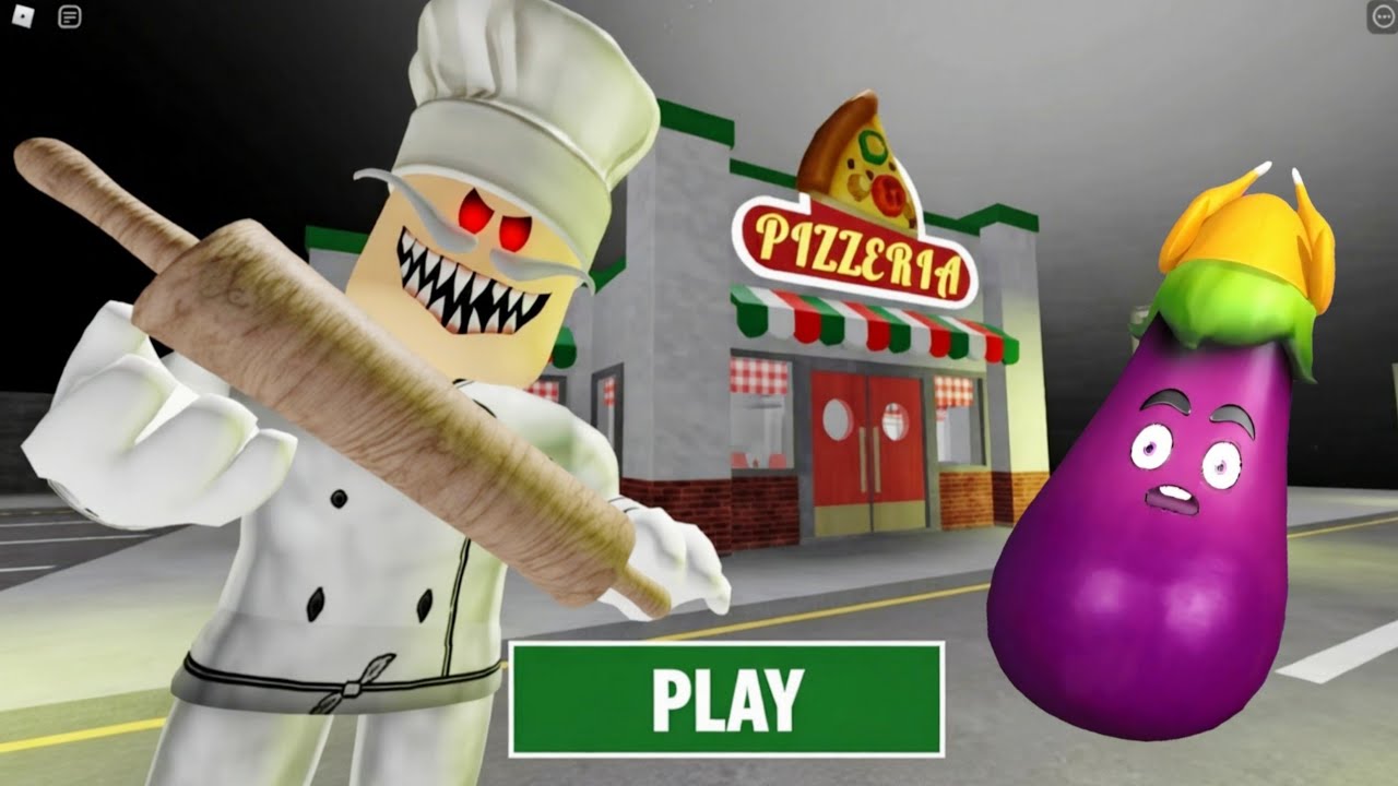 ENFERMÉE DANS LA PIZZERIA DE L'HORREUR ... ! ROBLOX ESCAPE OBBY