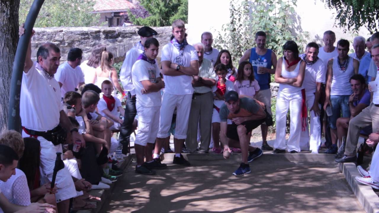 Final botxas fiestas de Berriozar 2016