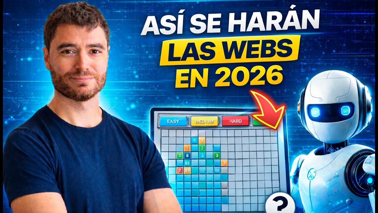 💥 Aprende a CREAR WEBS con IA  🤘 Diseña webs sin saber programar con inteligencia artificial
