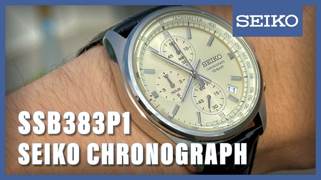 Unboxing The Seiko Chronograph SSB383P1