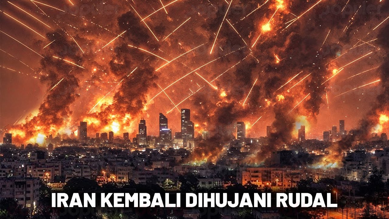 GELOMBANG SERANGAN IRAN! Rudal Langka Ditembakkan. Warga Israel Sebut Kiamat!