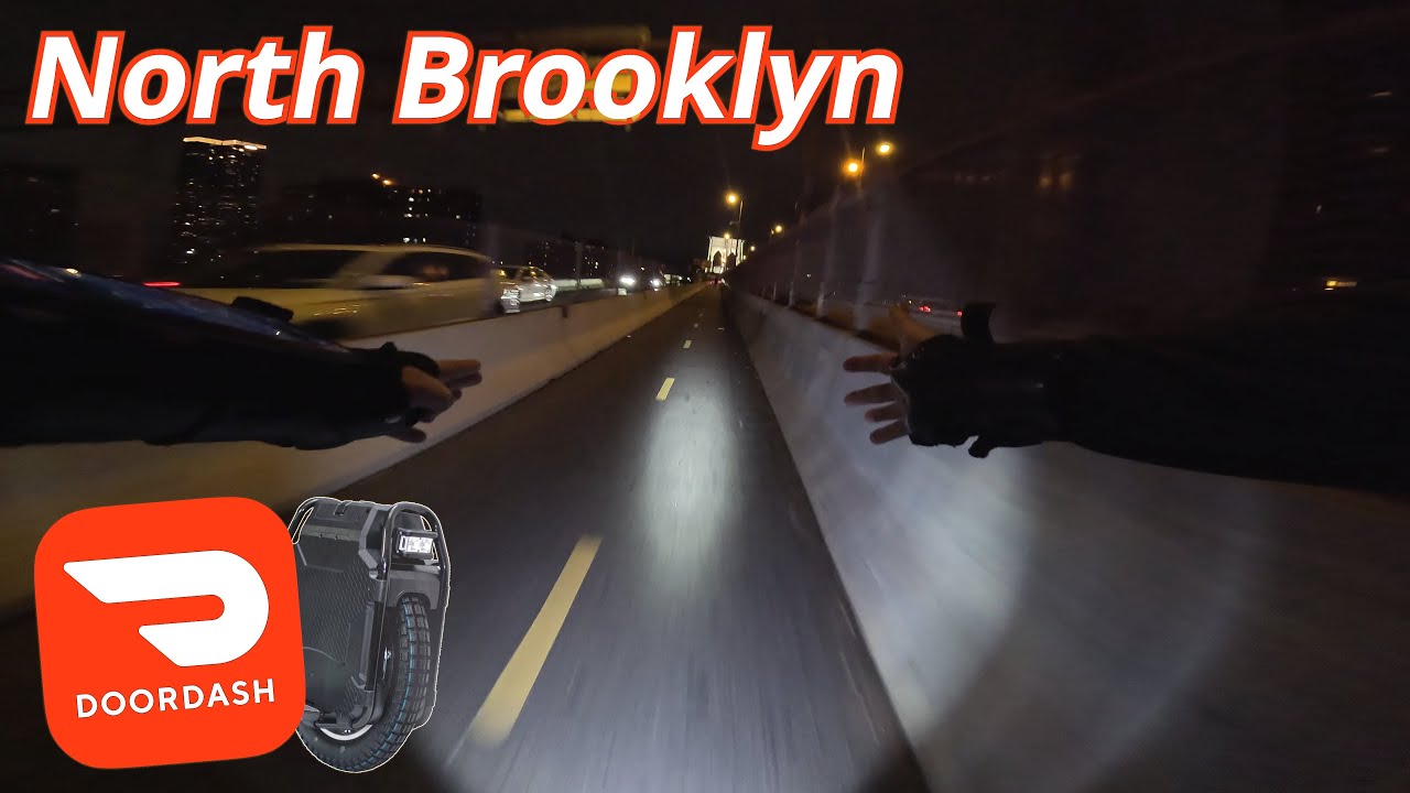 DoorDash in North Brooklyn - (EUC FOOD DELIVERY VLOG)