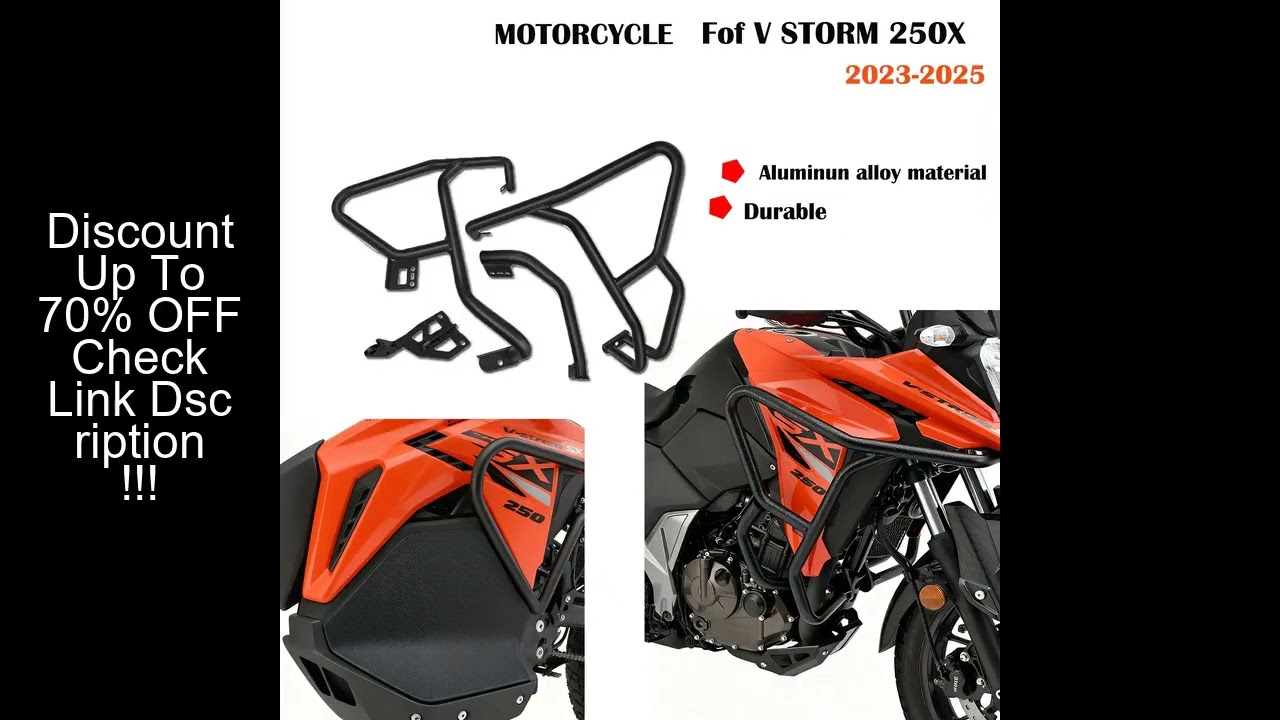For V-STROM 250SX VStrom 250 SX 2023 2024 2025 Engine Guard Highway Crash Bar Motorcycle Frame Prote