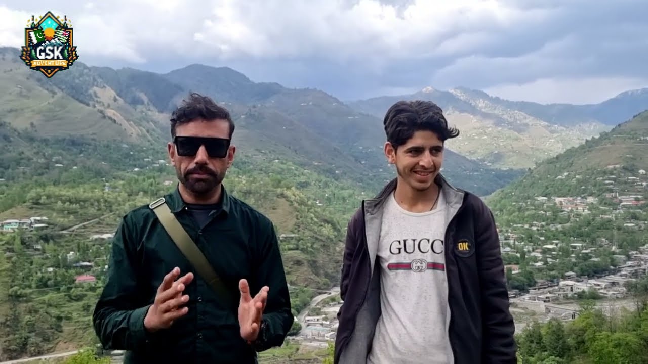 Exploring Samni Village bagh azad kashmir @GskAdventure