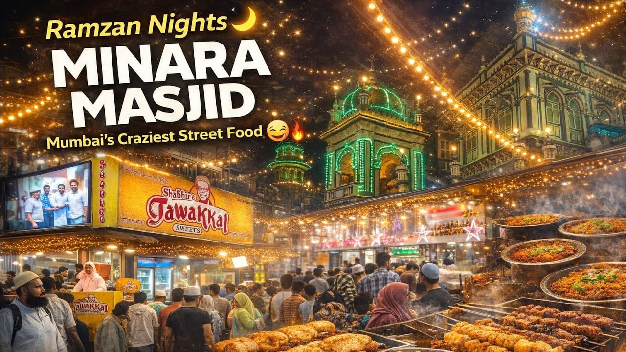 Raat Ke 2 Baje Bhi Itni Bhid! 😱 Minara Masjid Ramzan Night Food Vlog | Tawakkal Sweets