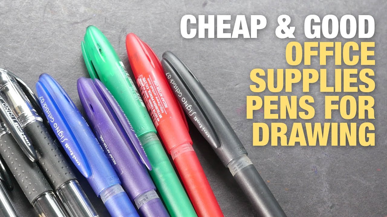 Cheap & Good Office Supplies Pens for Drawing