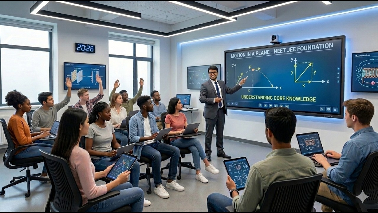 Motion in a Plane | Complete Geometry Concept & Problem Solving  | JEE NEET Foundation 11&12 th |