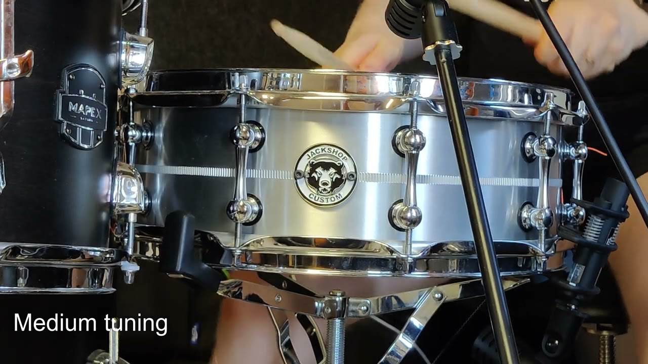 Jackshop cast aluminum snare 14''x5''