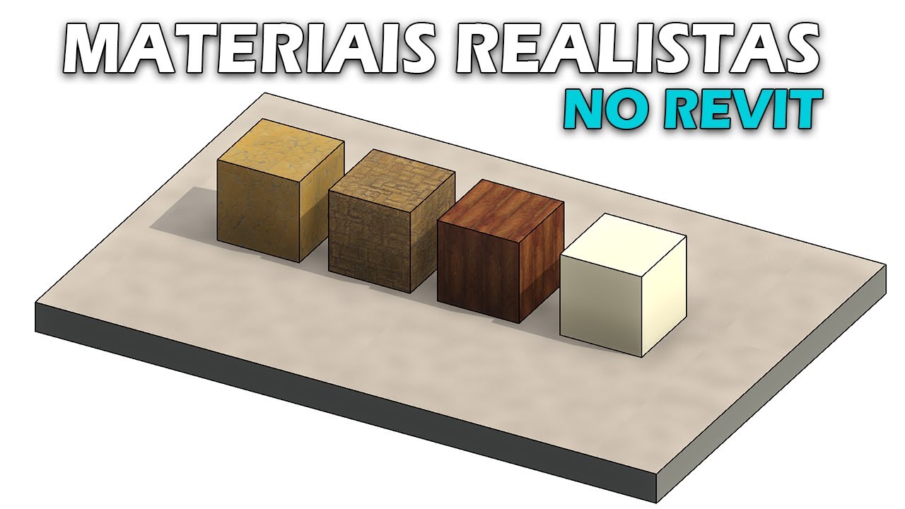 MATERIAIS REALISTAS NO REVIT (APRENDA COMO CRIAR NESSE VÍDEO)