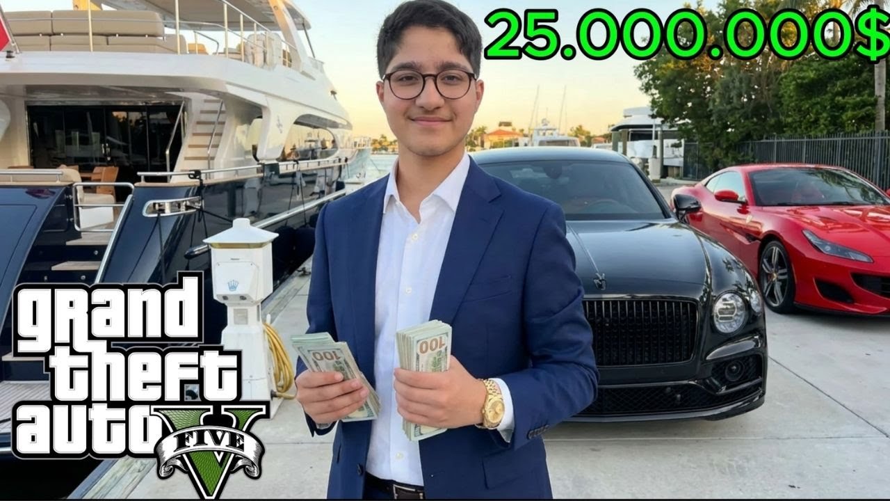 25 Milyonla Arabalar, Yatlar Aldım! GTA 5 Online