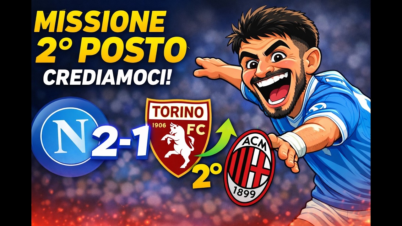 Napoli Torino 2-1: la missione secondo posto è iniziata, Milan avvisato