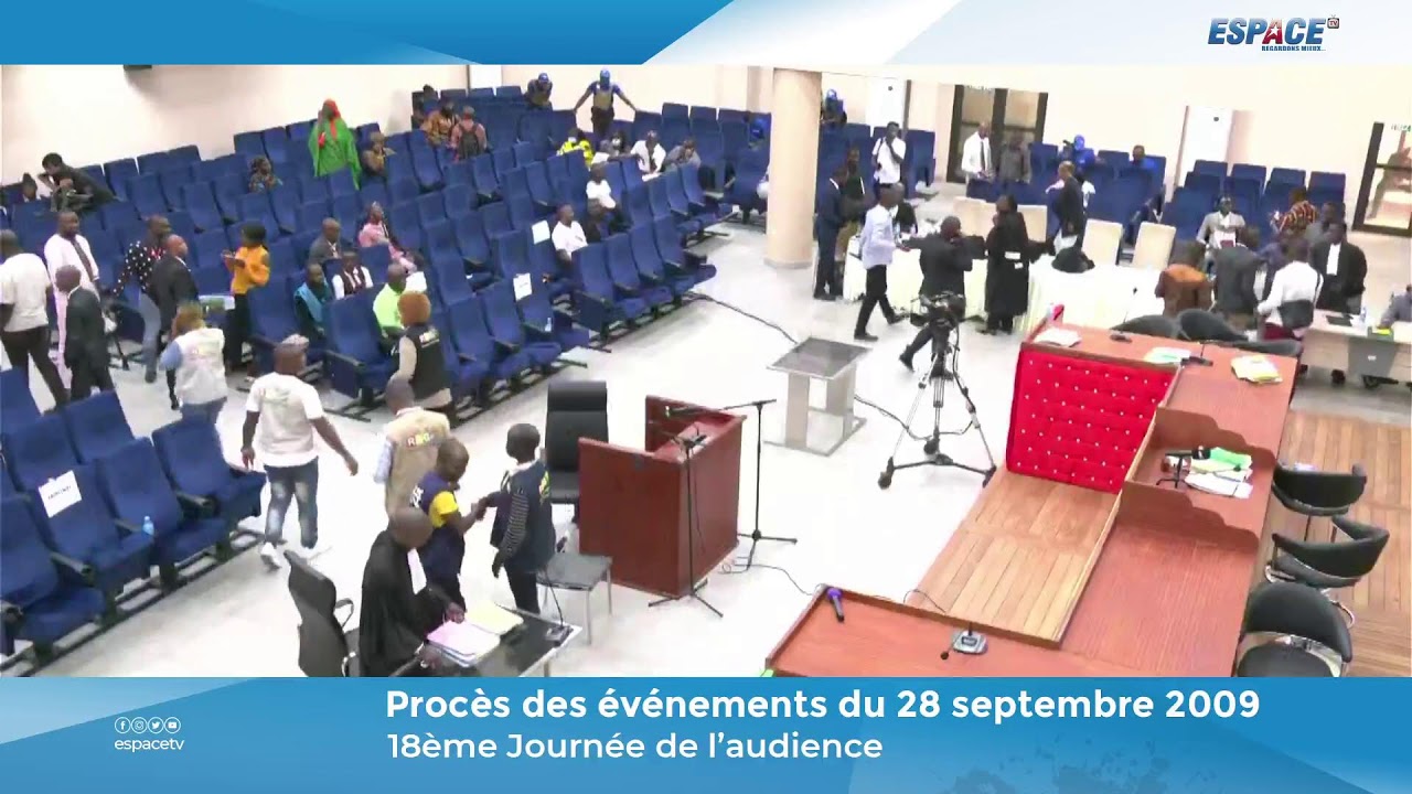 🔴 Procès du 28 Septembre - J18 - 14 Novembre 2022 • ESPACE TV GUINEE