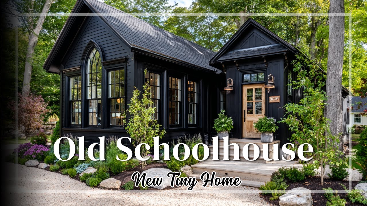 Tiny House Design Ideas: Turn a Converted Schoolhouse Into a Stunning, Light-Filled Retreat