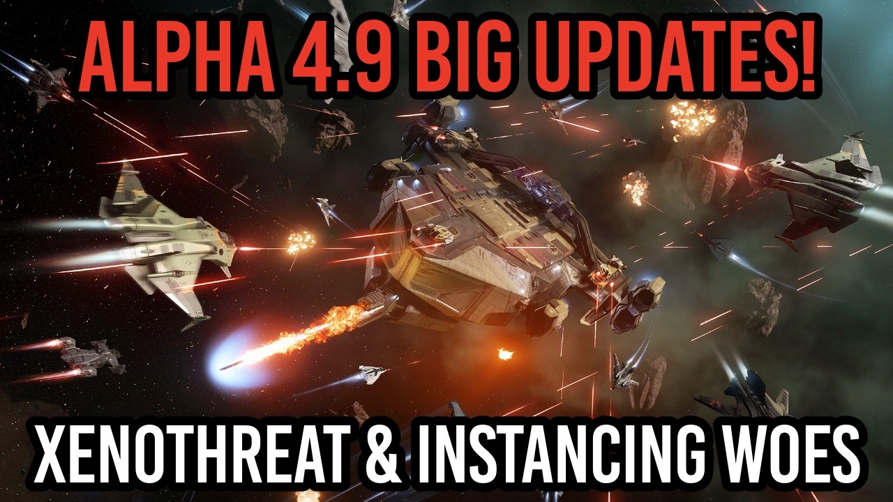 Star Citizen Alpha 4.9 Big Updates, No Siege & Instancing Woes!