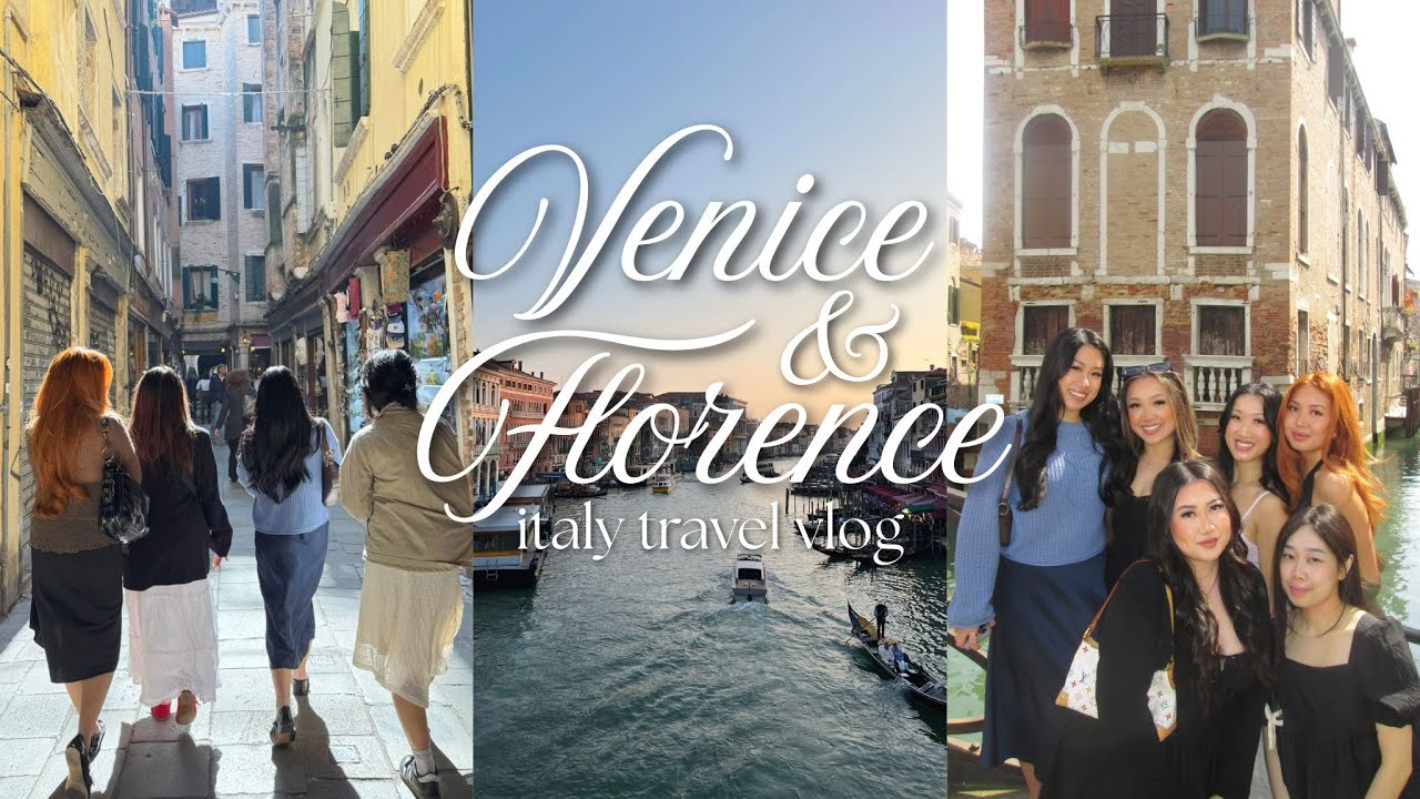 Italy Travel Vlog | Venice and Florence in April