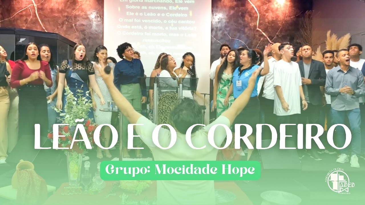 O Leão e o Cordeiro (Cover Cassiane) Mocidade HOPE