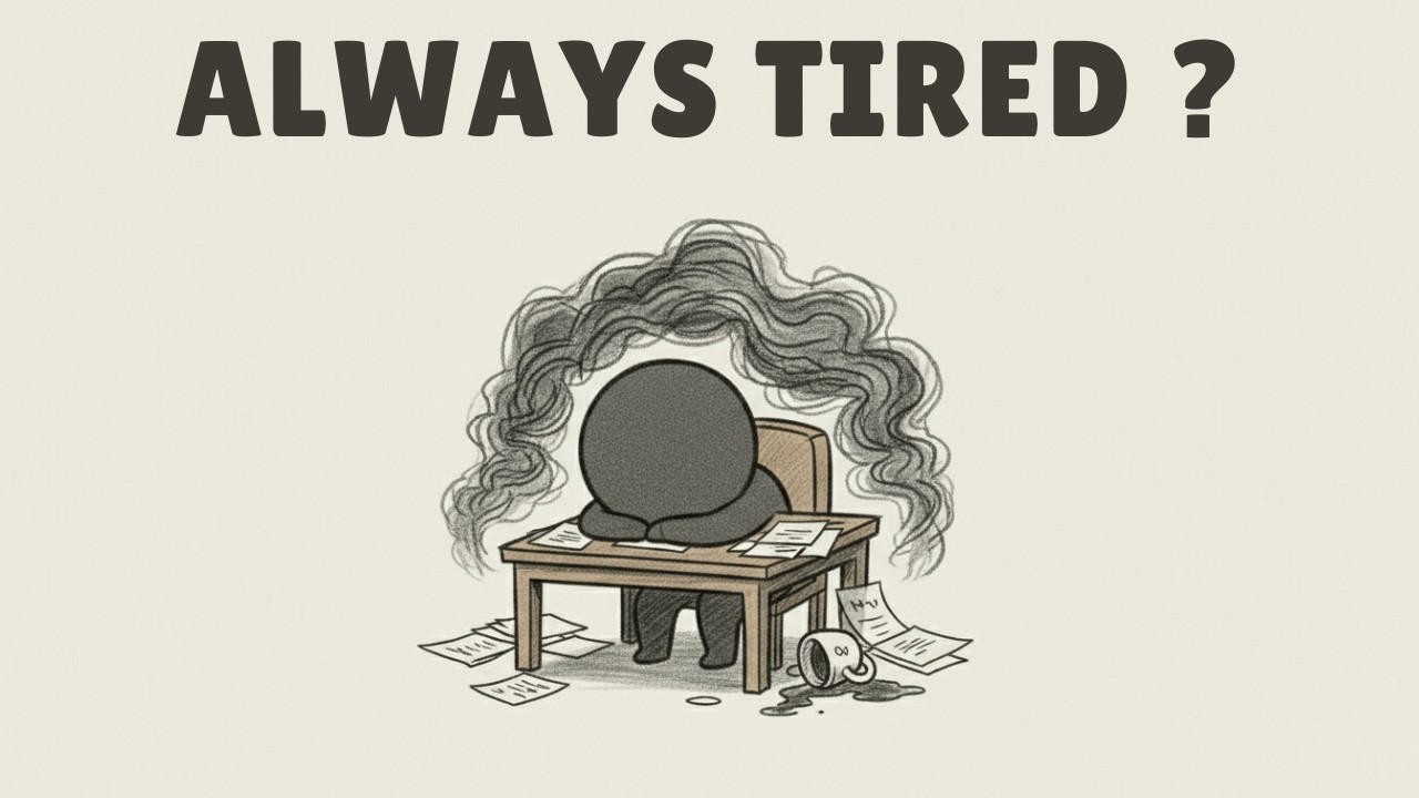 Why you feel tired even when you do nothing