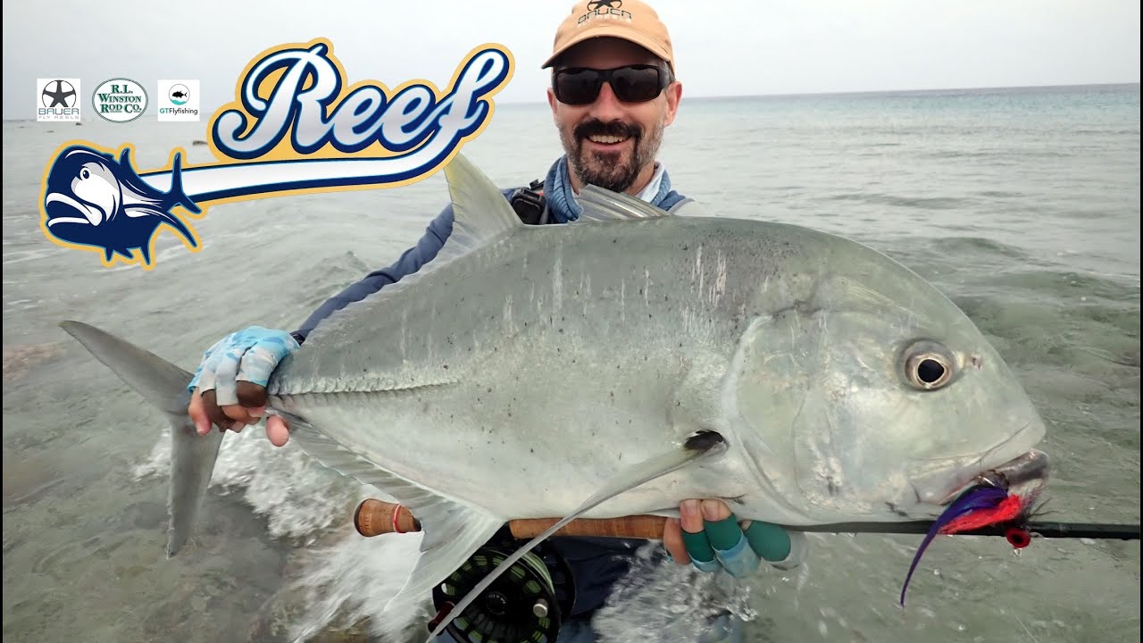 REEF -  GT FLY FISHING IN THE MALDIVES