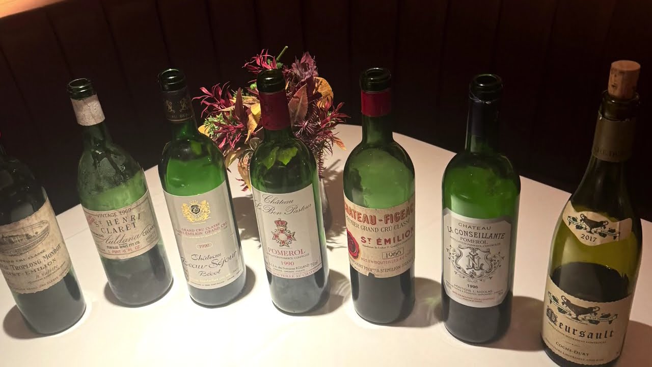 1960s Bordeaux Lunch With Subscriber and Friends in Hong Kong