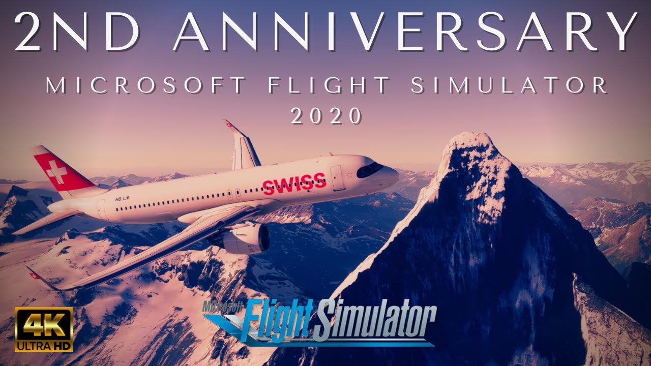 Microsoft Flight Simulator 2020 | 2 Year Anniversary | 4K Cinematic Showcase Ultra HD Graphics