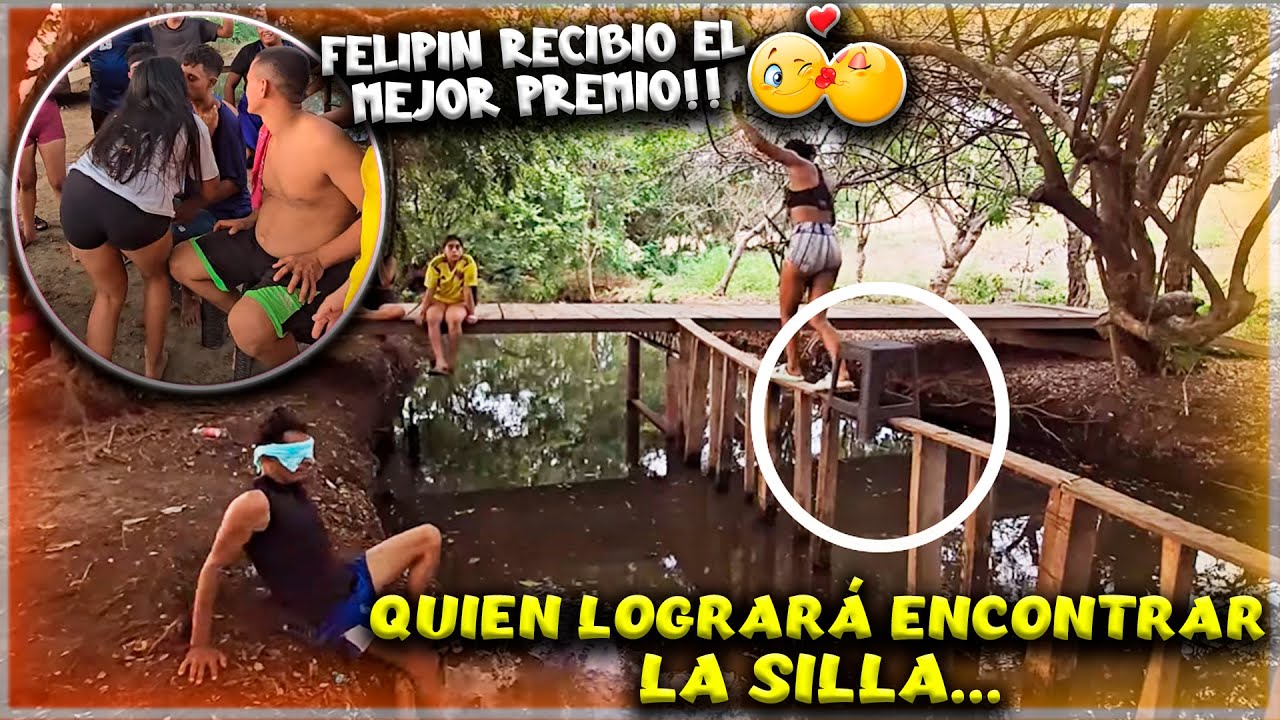 Felipe encontro su silla y le pide un BESO de premio a Keisy. Falta un objetivo,quien lo encontrara?
