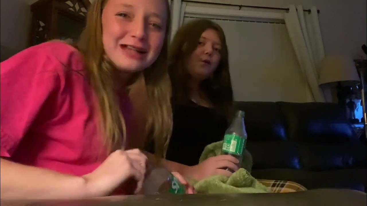 Sprite challenge but we lose our minds🤭with @Hayden_is_hot