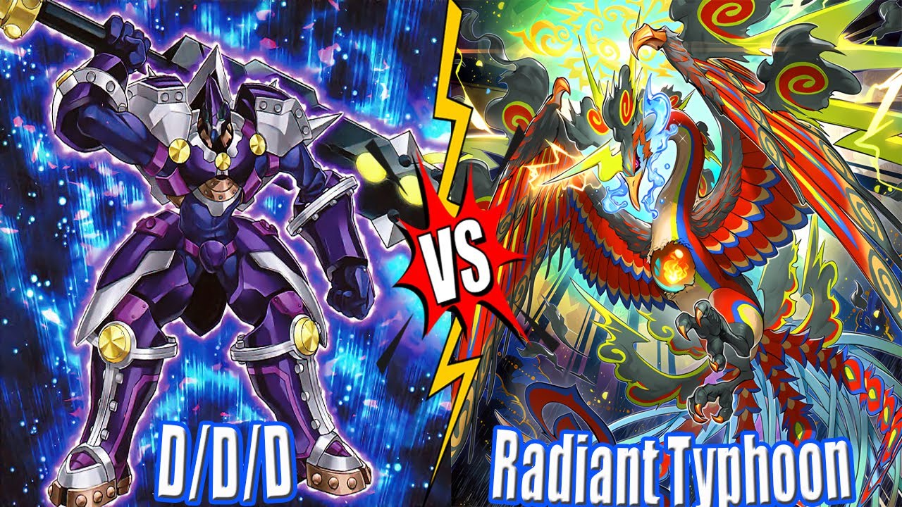 D/D/D vs Radiant Typhoon & D/D/D vs Mermai Atlantean - NEW BANLIST DB Yu-Gi-Oh!