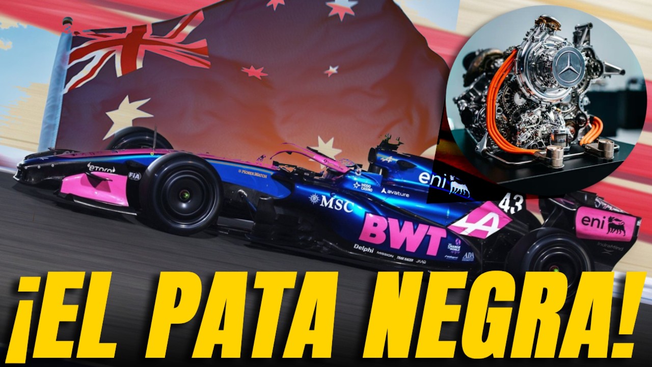&iexcl;OJO A ESTO! ALPINE Y MCLAREN RECIBIR&Aacute;N EN AUSTRALIA MOTORES MERCEDES TOP (BRIATORE, CONTRA ESTA F1)