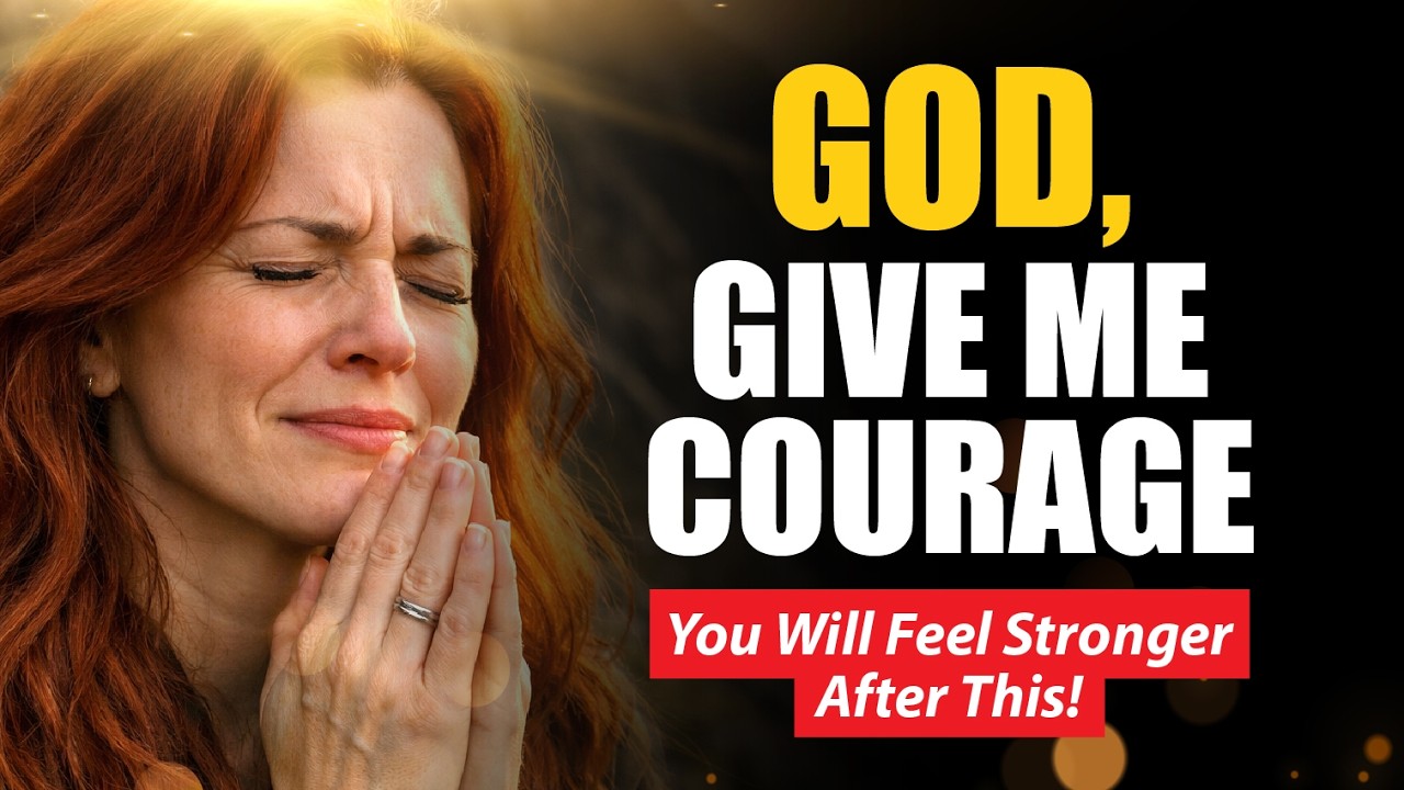 🔴 God, Help Me Face This Day - A Powerful Morning Prayer for Courage & Peace | Morning Prayer