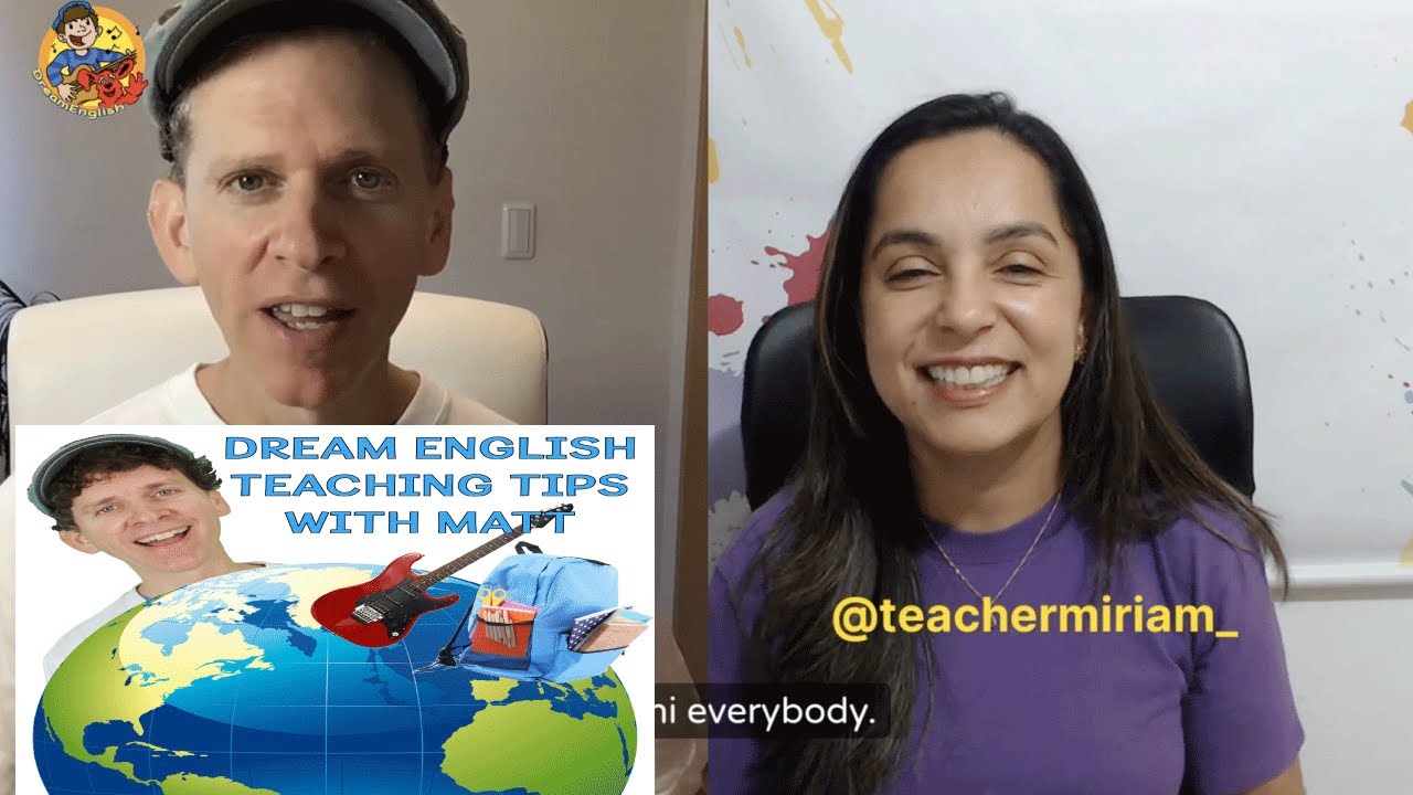 Podcast: Transition to English Class with Matt and Miriam | Dream English Teaching Tips Podcast