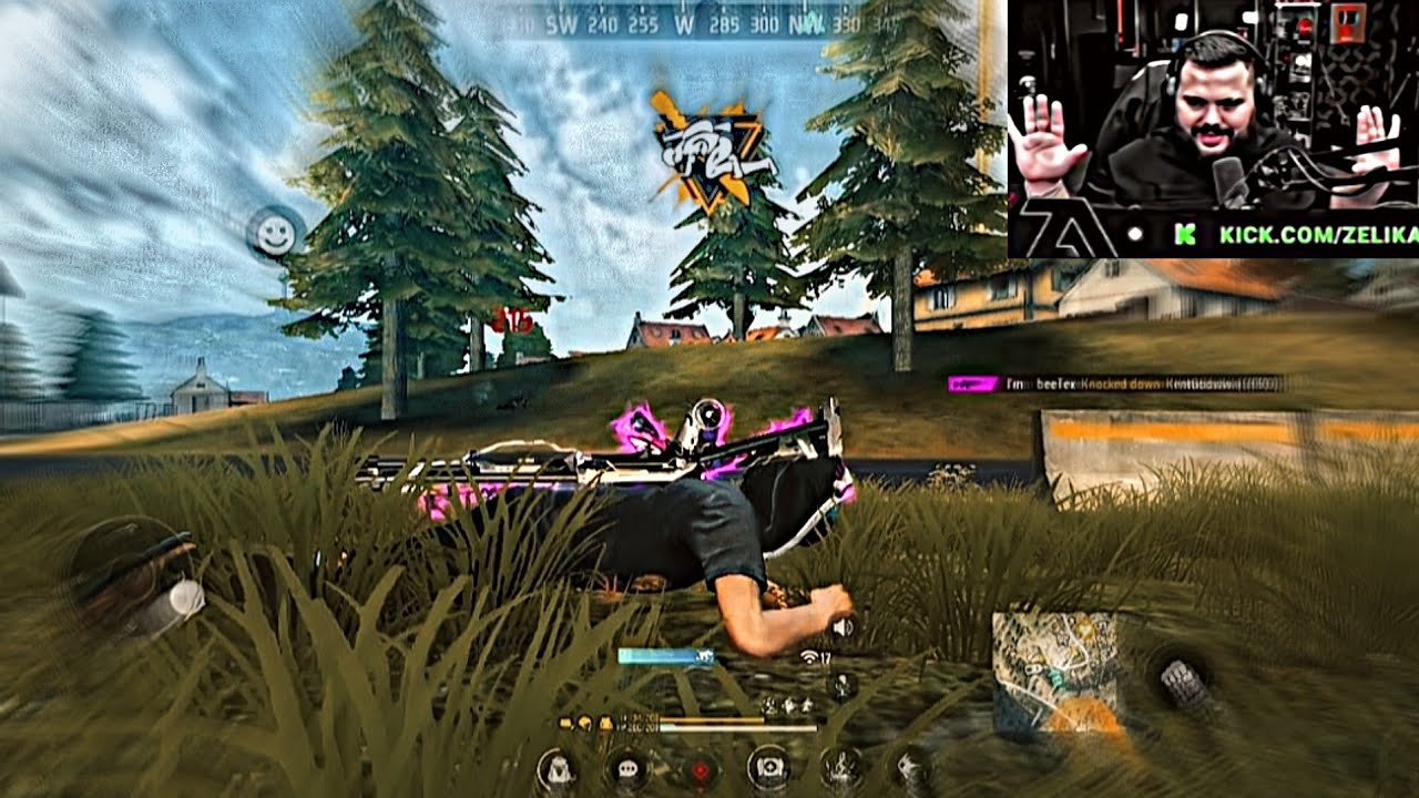 perfect movement freestyle skills 🇧🇷🌪️ free fire highlights