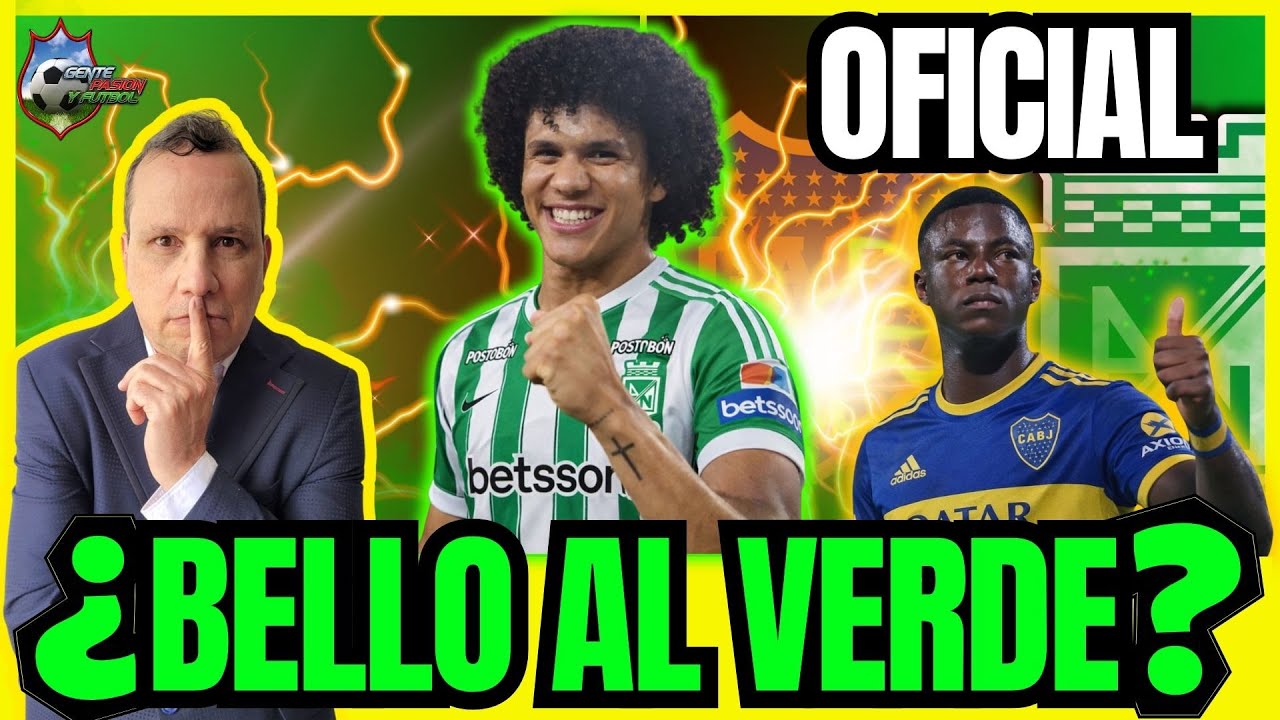 ¡BOMBAZO TOTAL! 💣 Hinestroza SE VA a Boca 😱 ¿Nacional ya tiene reemplazo?🔥GENTE PASION Y FUTBOL