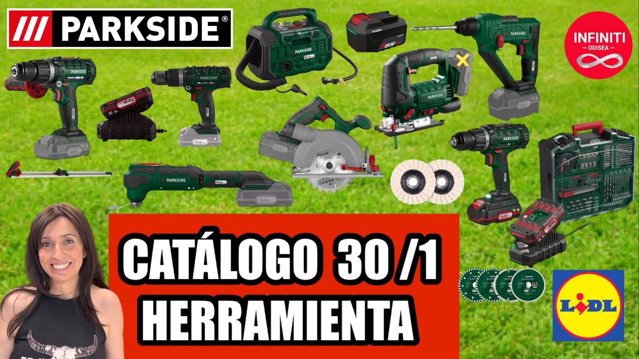 CATÁLOGO LIDL PARKSIDE DEL 30 DE ENERO