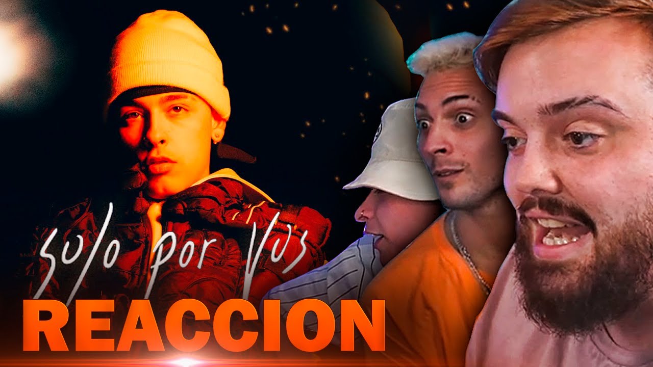 IBAI, COSCU Y TRUENO REACCIONAN a Trueno - SOLO POR VOS