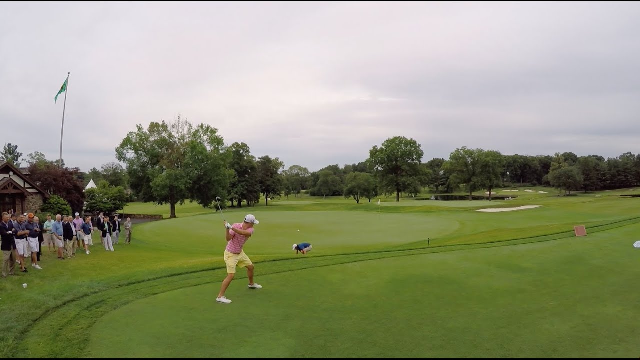 Live Golf Trick-Shot Show | Baltusrol Member-Guest | Bryan Bros Golf