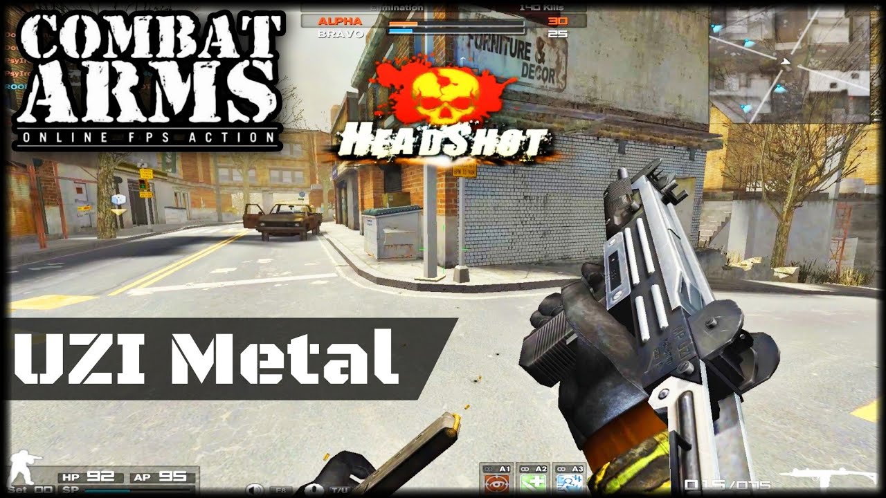 COMBAT ARMS CLASSIC : THIS OLD WEAPON AGAINST P2W PLAYERS !▪︎UZI Metal | 4K |