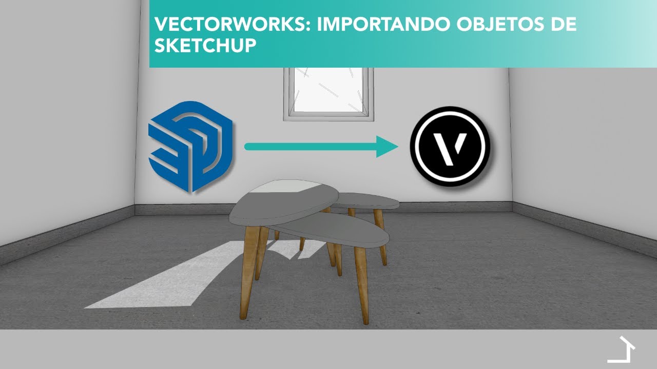 Vectorworks: Importando objetos de SketchUp 💻 📎