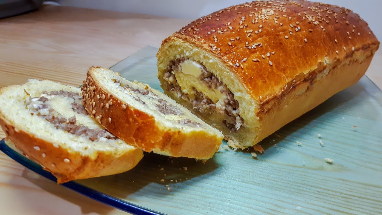 كيك بريوشي مالح سهل و سريع التحضير و البنة ماI تتنشبعش Cake brioché salé