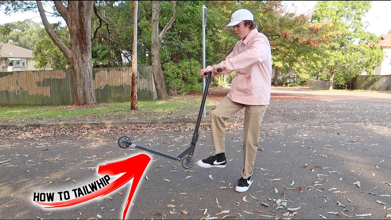 HOW TO TAILWHIP ON A SCOOTER!