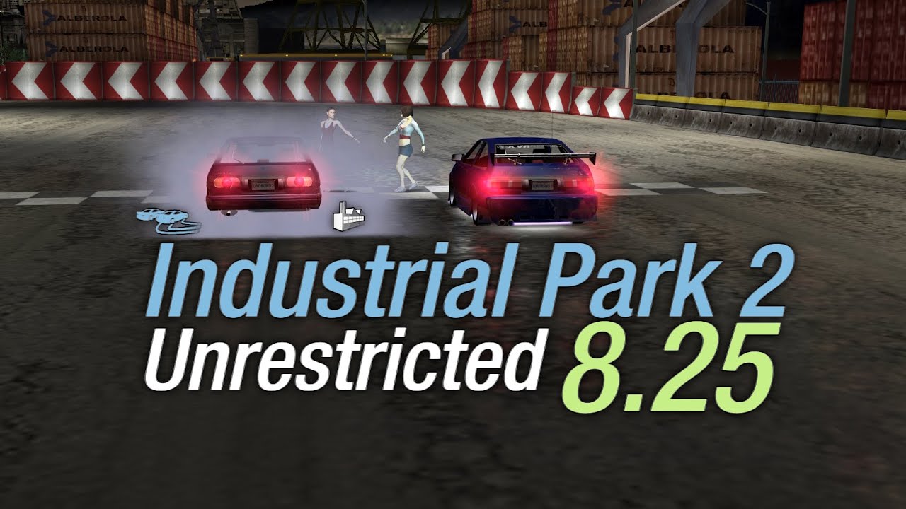 NFS Underground 2 | Industrial Park Track 2 - 8.25, Unrestricted