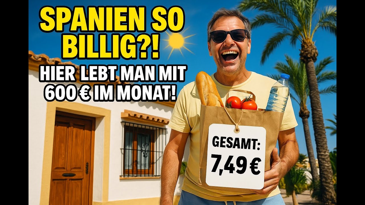 Leben in Spanien: Die günstigsten Regionen zum Auswandern 2025!