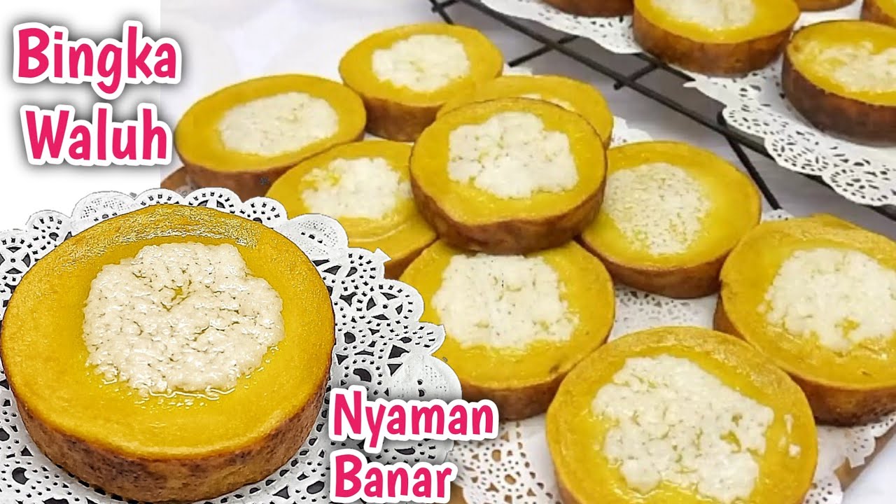 Ide Jualan Bulan Puasa - Kue Basah Ini Laris Banget - Bingka Waluh Khas Banjarmasin ( Bingka Labu )