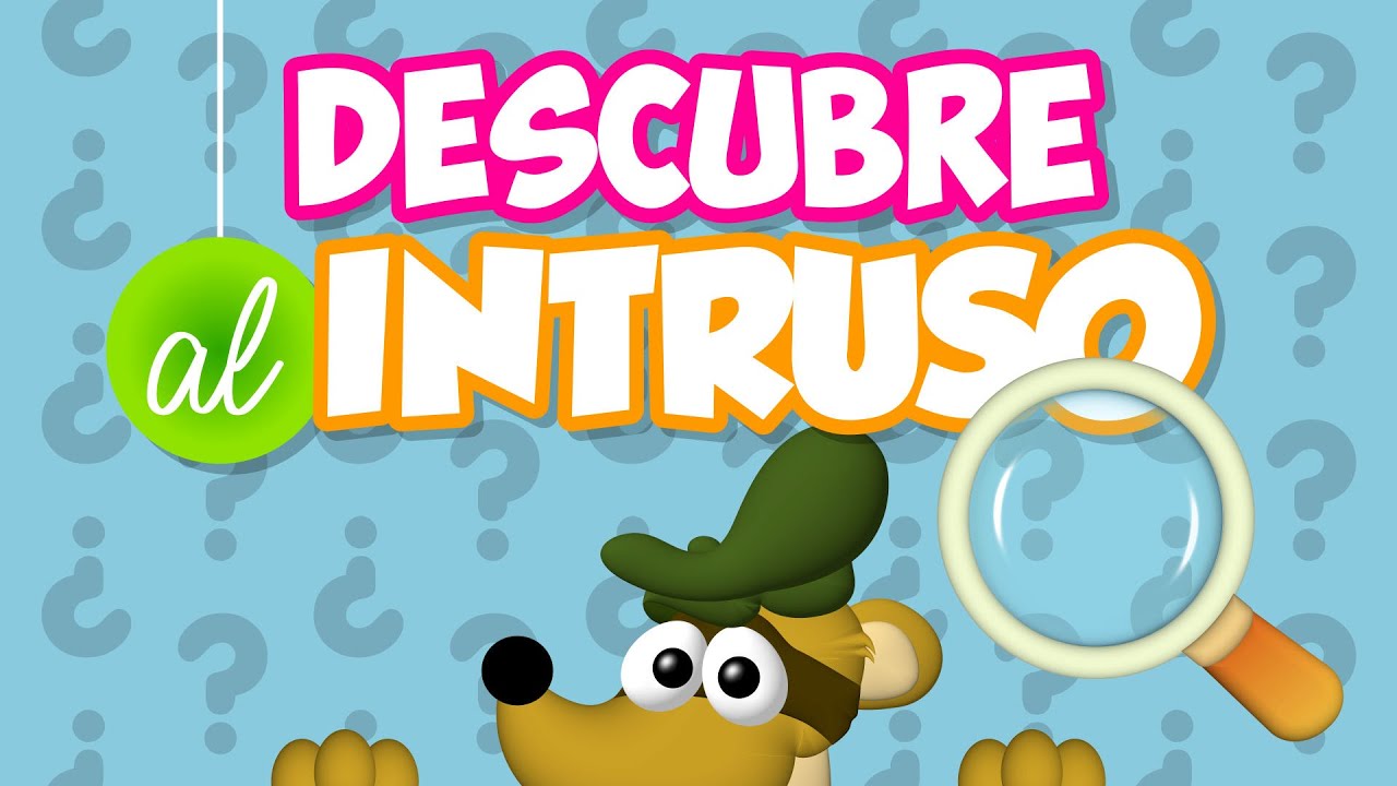 🚨ENCUENTRA EL INTRUSO PARA PREESCOLAR! 🕵️‍♂️🔍🧩🎉 PASATIEMPOS DIDÁCTICOS