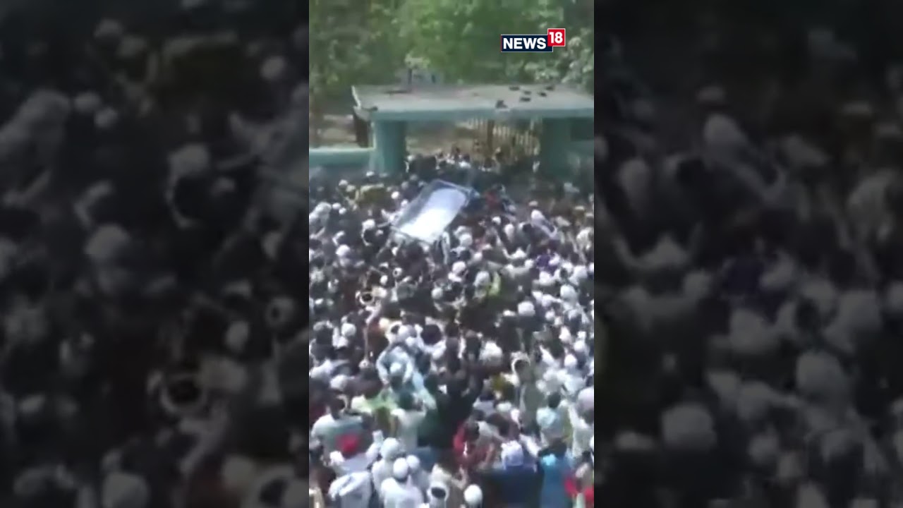 Ghazipur: Chaos Erupts At Mukhtar Ansari's Funeral After People Break Police Barricade | N18S