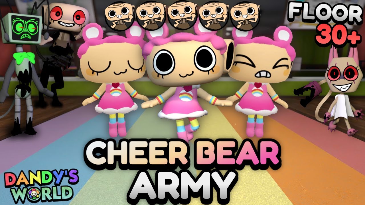 CARE BEAR SHELLY ARMY (FLOOR 30+) | Dandy's World