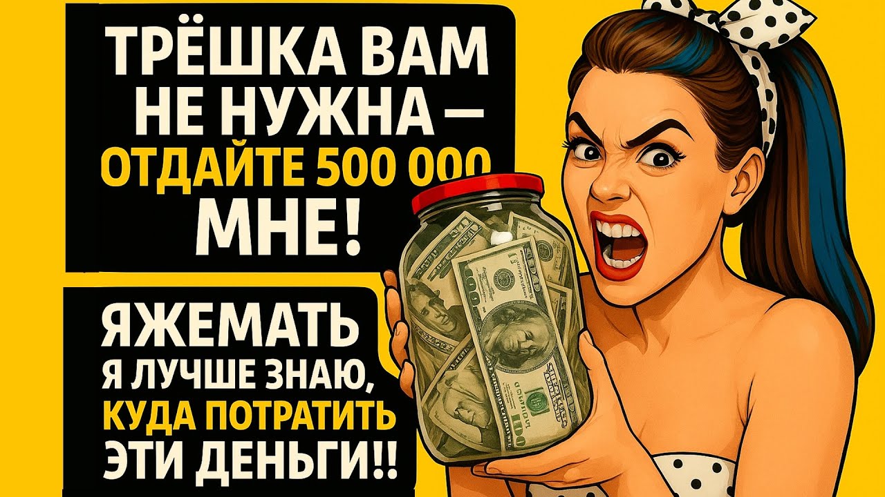 ТРЁШКА ВАМ НЕ НУЖНА — ОТДАЙТЕ 500 000 МНЕ! Переписки ЯжеМать