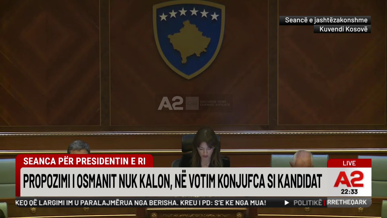 Seanca për presidentin e ri në Kosovë, dështojnë dy kandidatët e VV