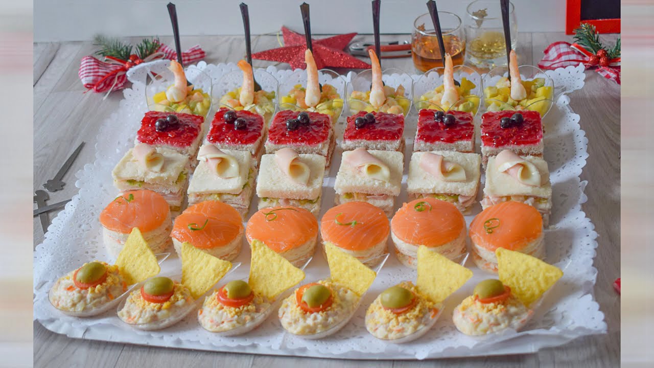 CANAPÉS para NAVIDAD - Aperitivos FÁCILES para sorprender