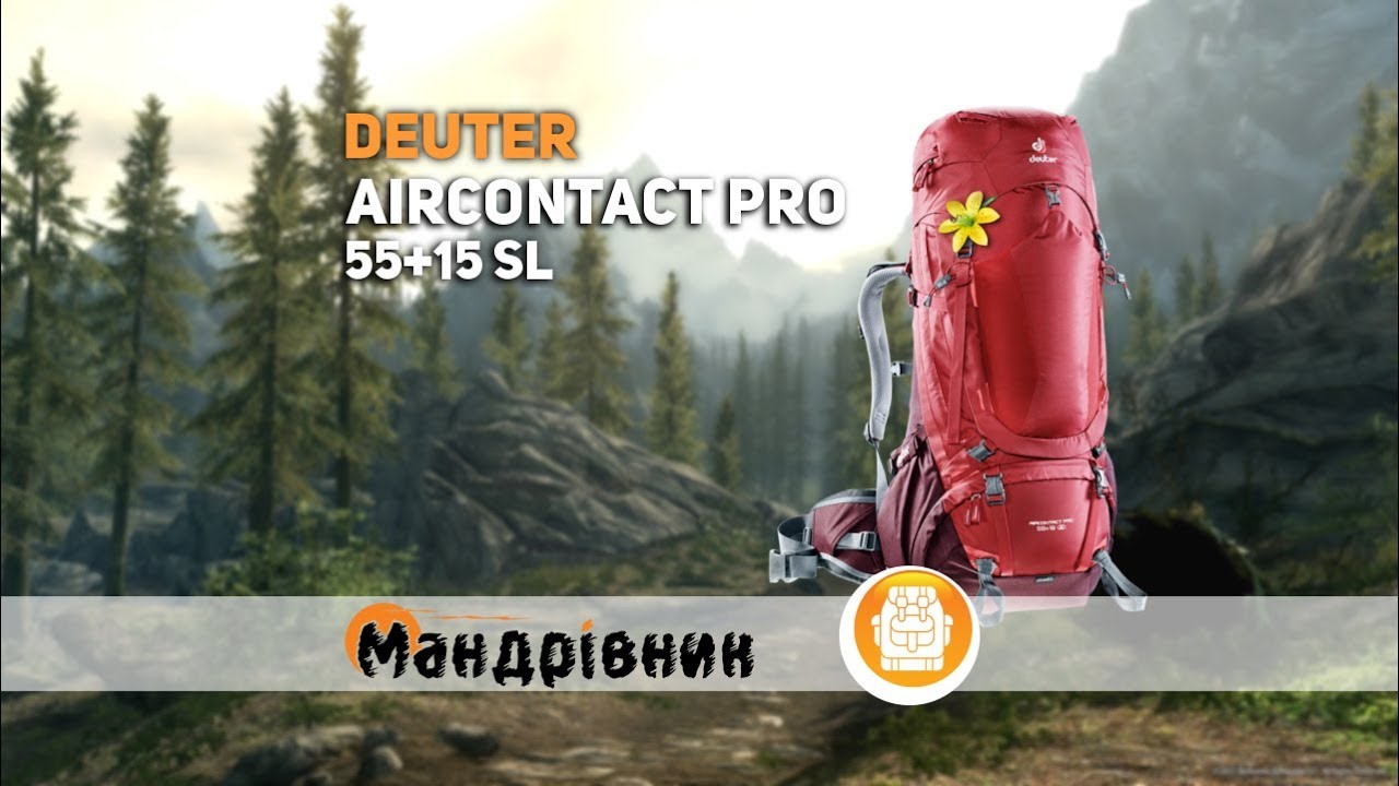 Рюкзак Deuter 3330017 Aircontact PRO 55 + 15 SL